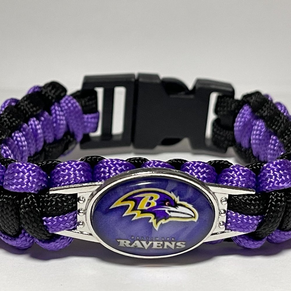 Baltimore Ravens NFL Paracord Bracelet NEW